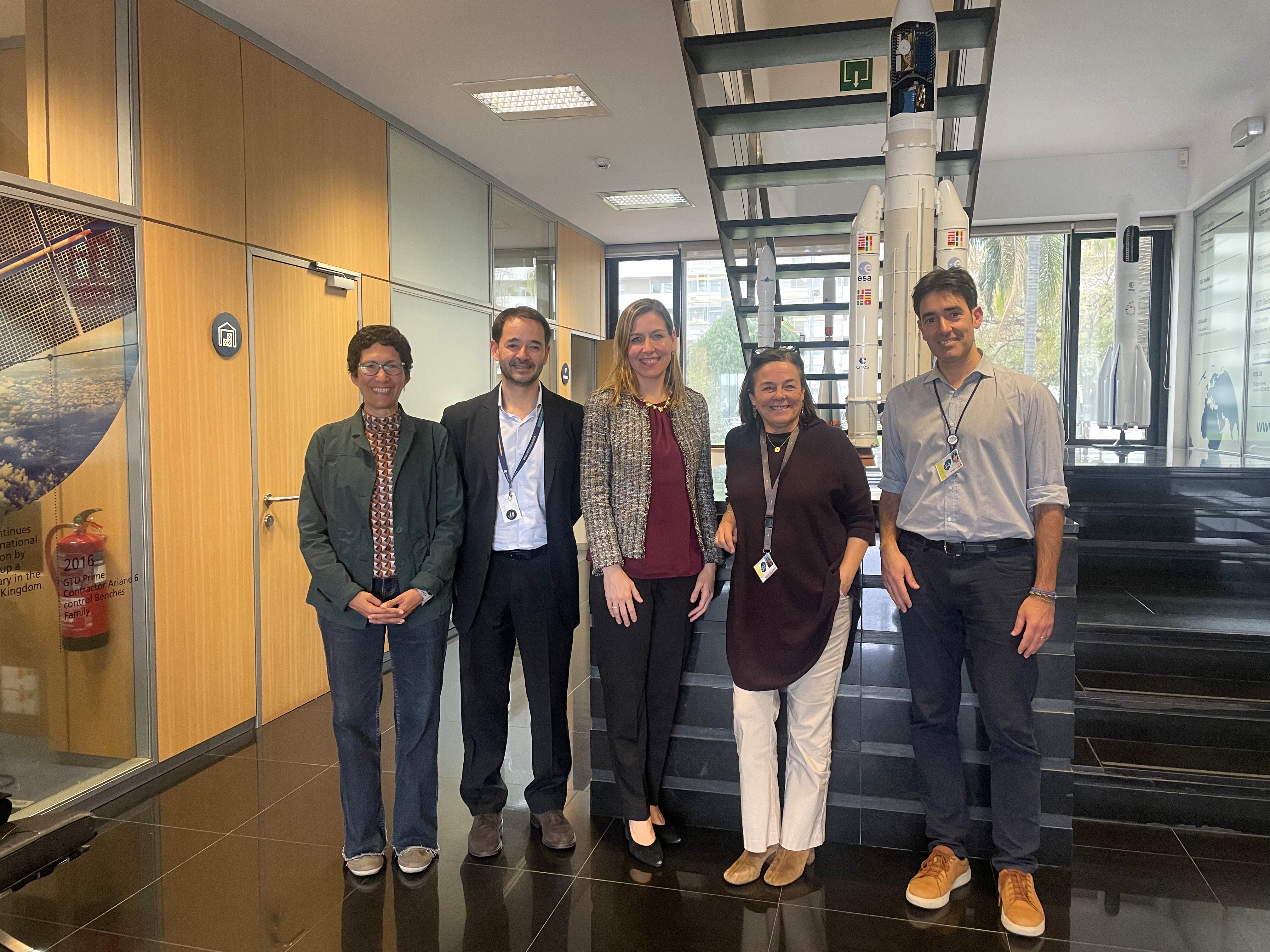 GTD welcomes Government of Catalonia representatives to discuss the Catalan space strategy
