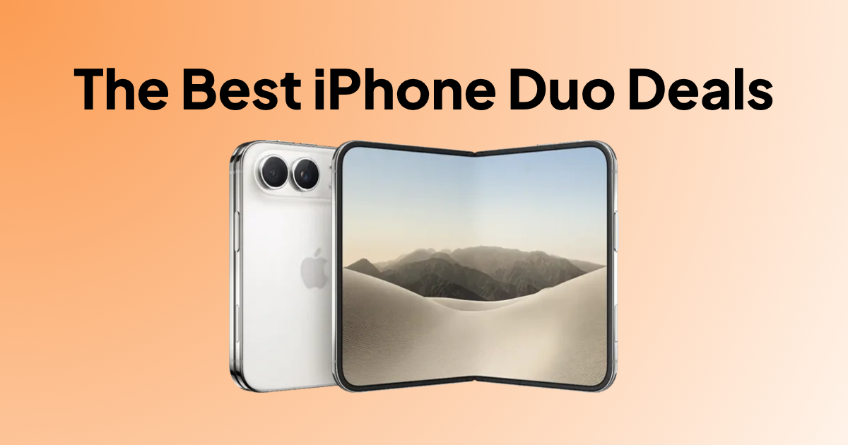 The Best iPhone Duo Deals: How to Save on Apple's First Foldable