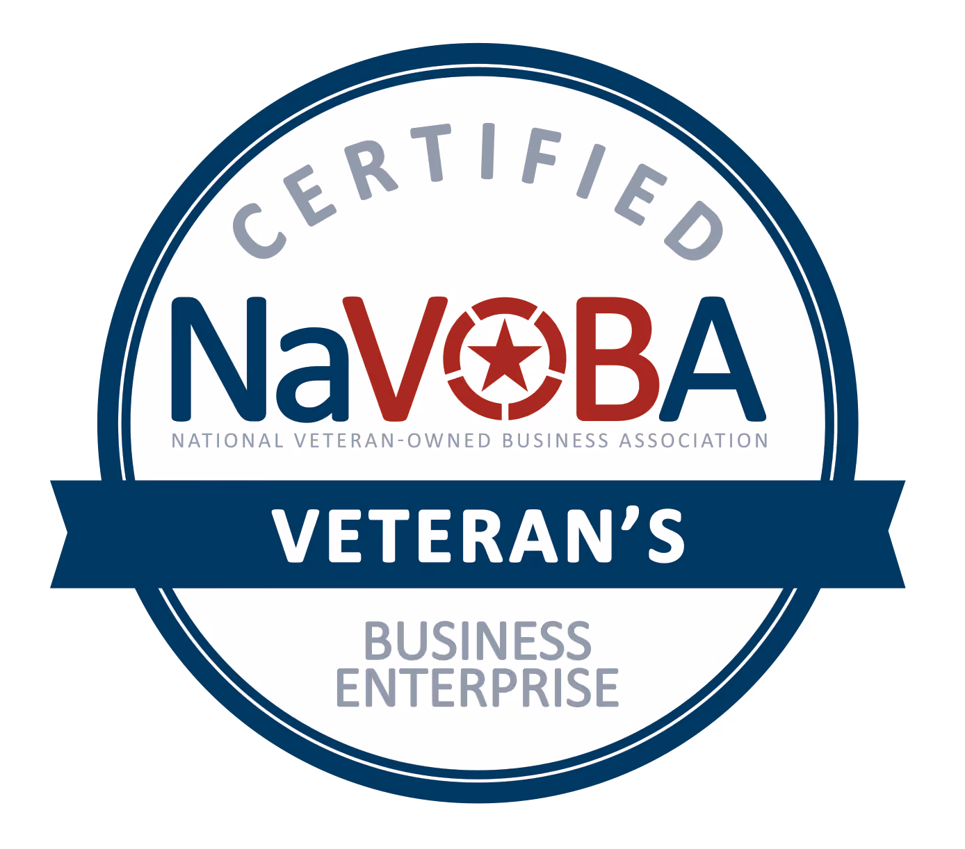 NaVOBA Veteran Owned Business Certification Logo
