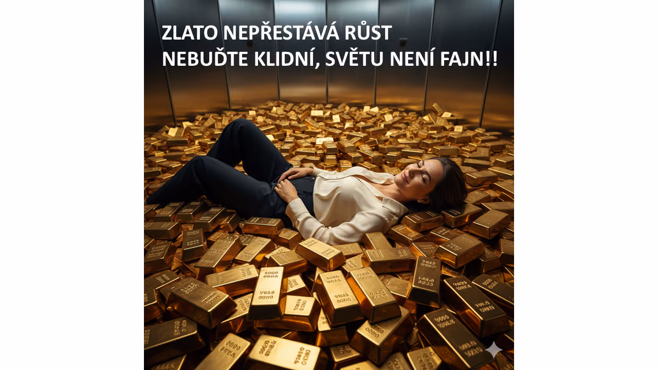 Rekordní ceny zlata a stříbra většinu obchodníků potěší, ale pozor!!!!! Jsou tichým referendem o důvěře v politické a měnové instituce.