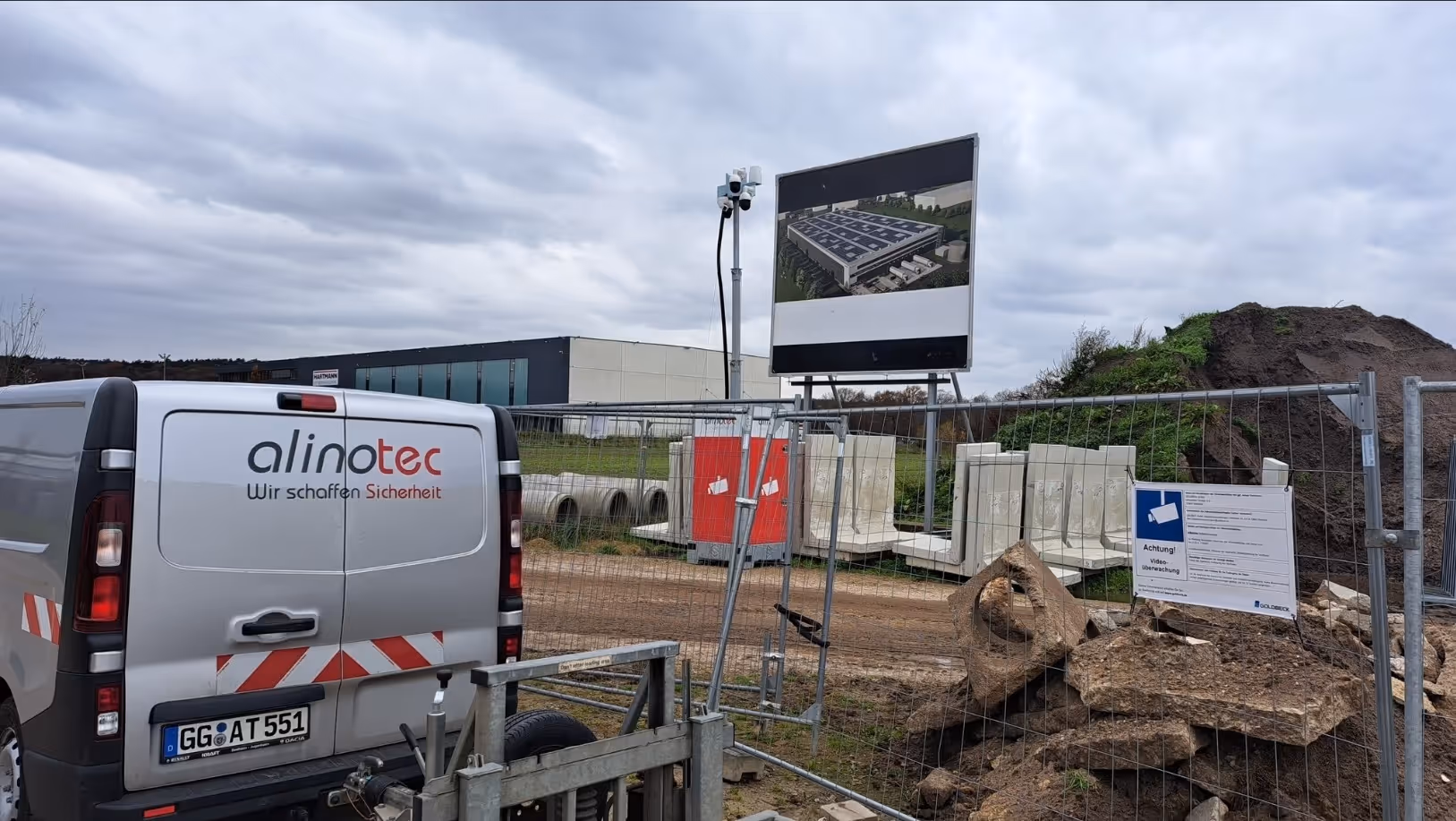 Baustellenüberwachung