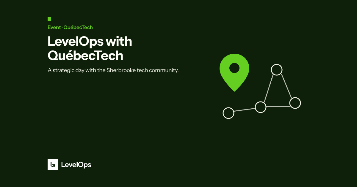 LevelOps joins QuébecTech in Sherbrooke for the Journée stratégique Innovation et Productivité, sharing real AI use cases for Quebec SMEs.