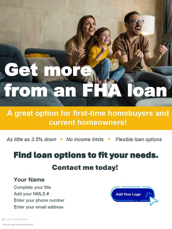 FHA flyer image.
