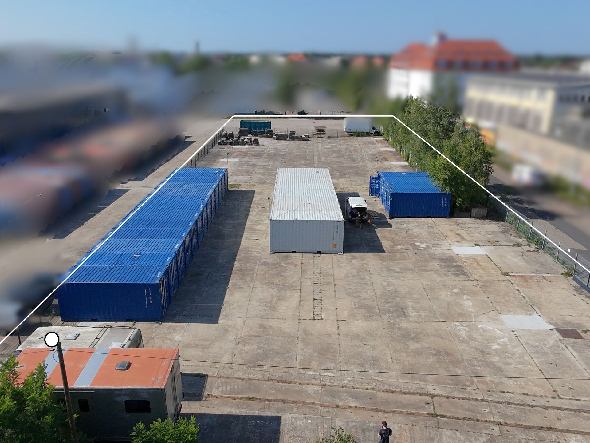 Sicher lagern in Leipzig: Dein Lagercontainer im videoüberwachten Lagercontainer-Park von CoStore