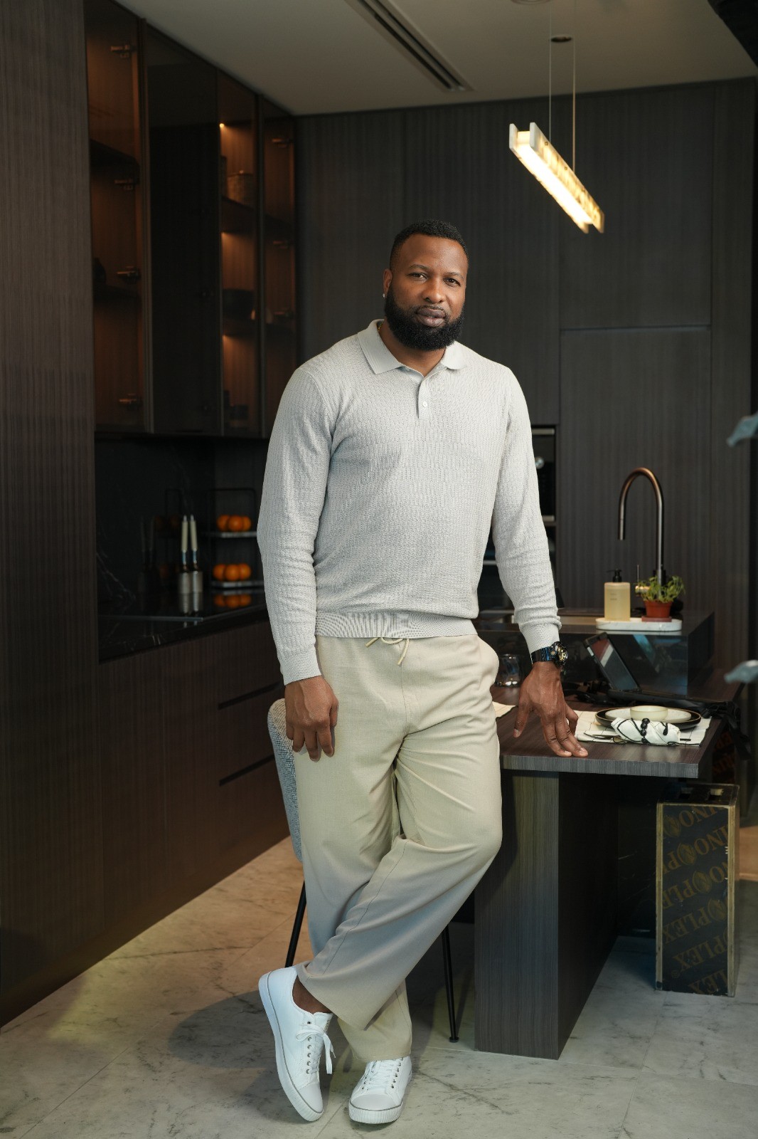 Kieron Pollard at Bond Enclave