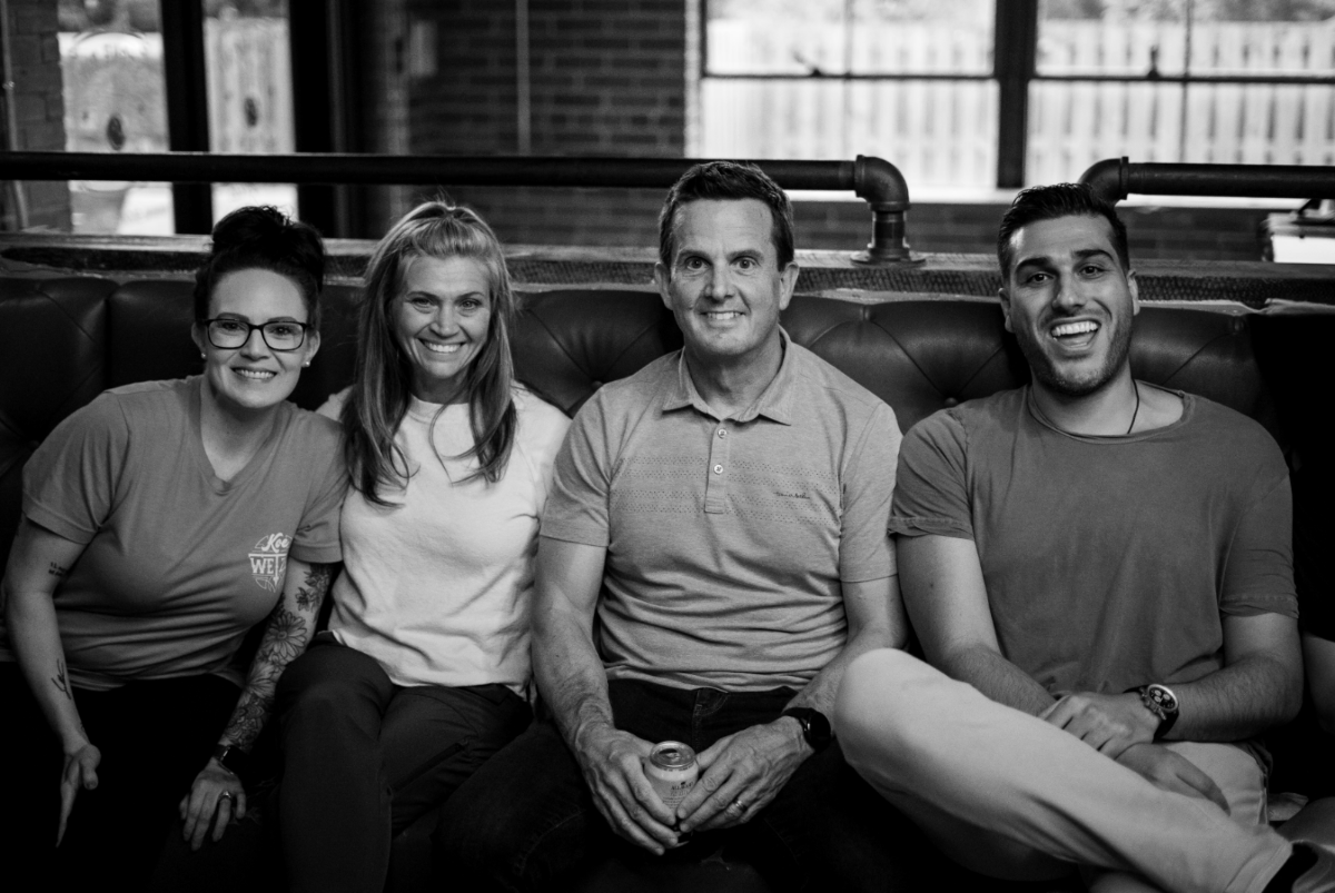 Vero leadership on a couch