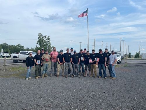 IBEW 1249 at the NSUJL Benefit Rodeo & Climbing for Lost Linemen