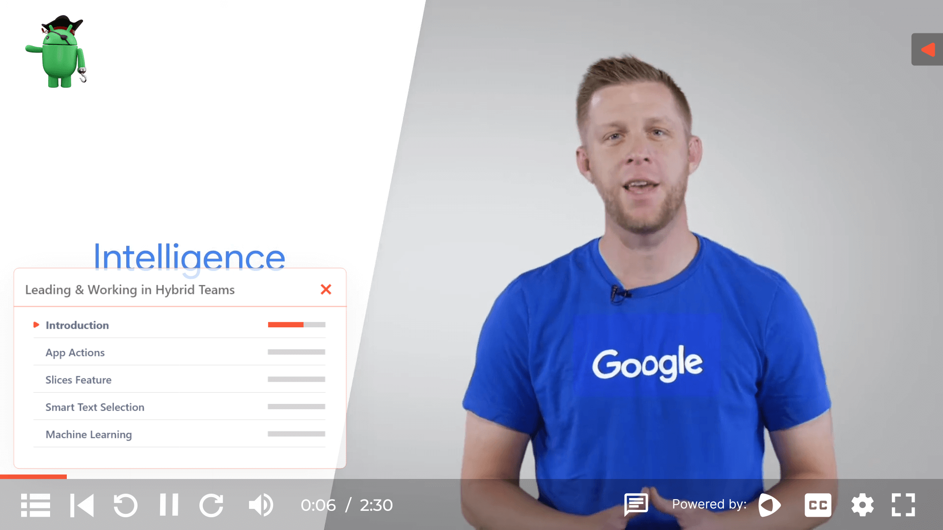 Google Interactive Videos