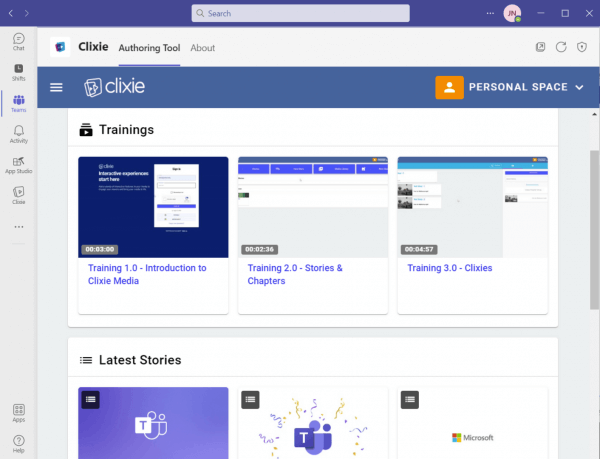 Microsoft Teams Clixie Integration