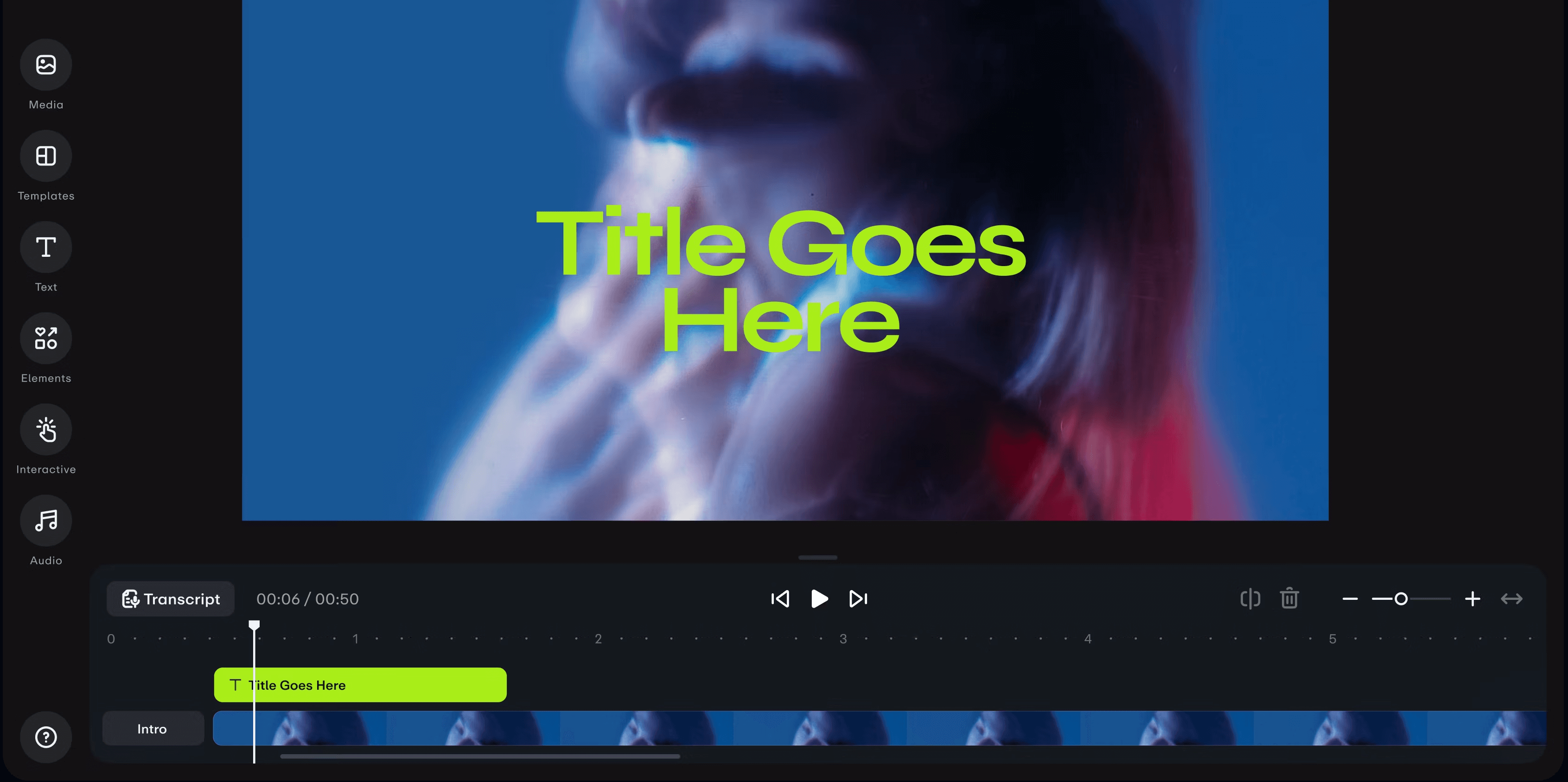Vimeo Video Editor