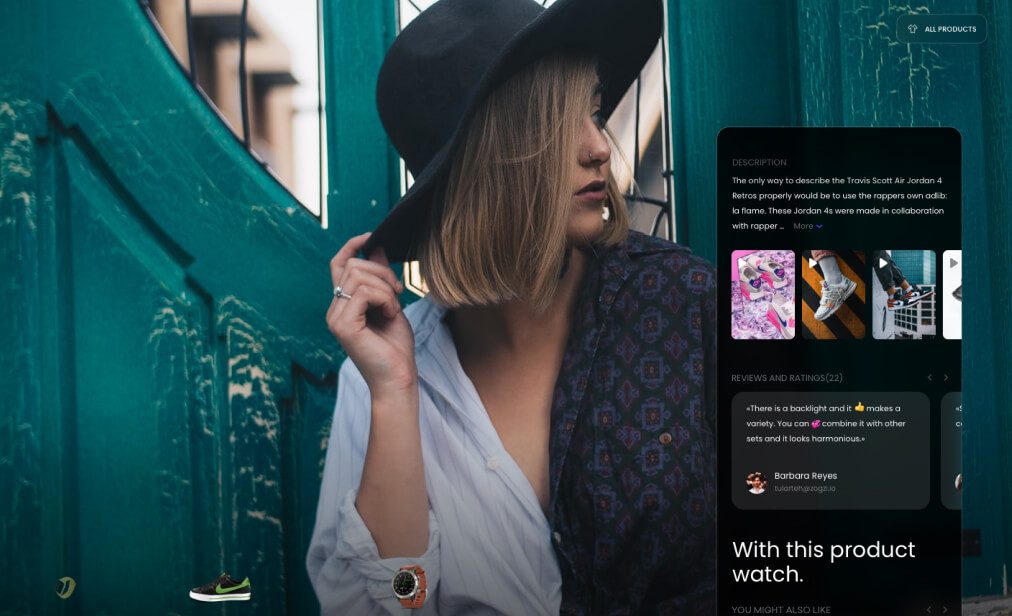 Spott.ai specializes in shoppable videos