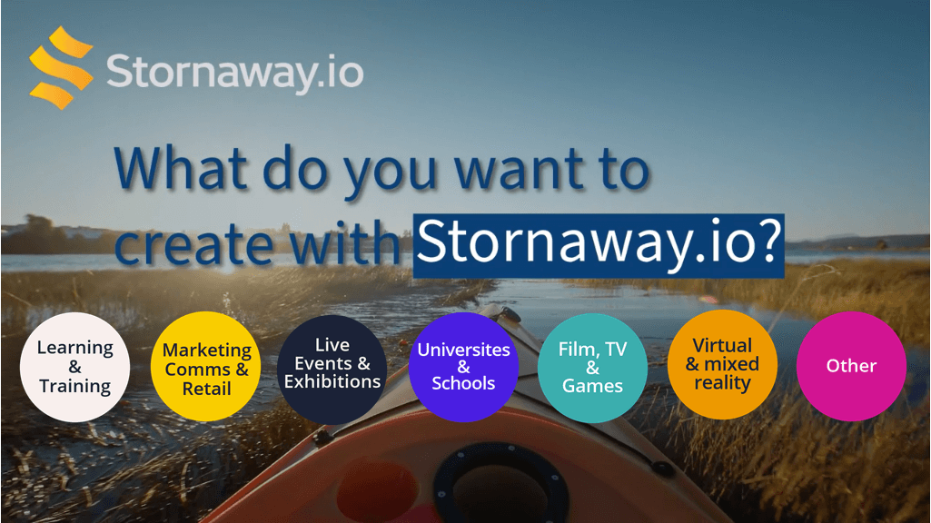 Stornaway.io is tailored for creative interactive storytelling involving video