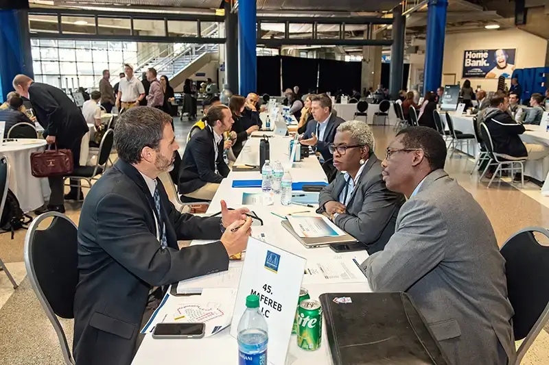 Interacting with thought leaders at UNDemo Day can lead to exchanging innovative ideas and best practices.