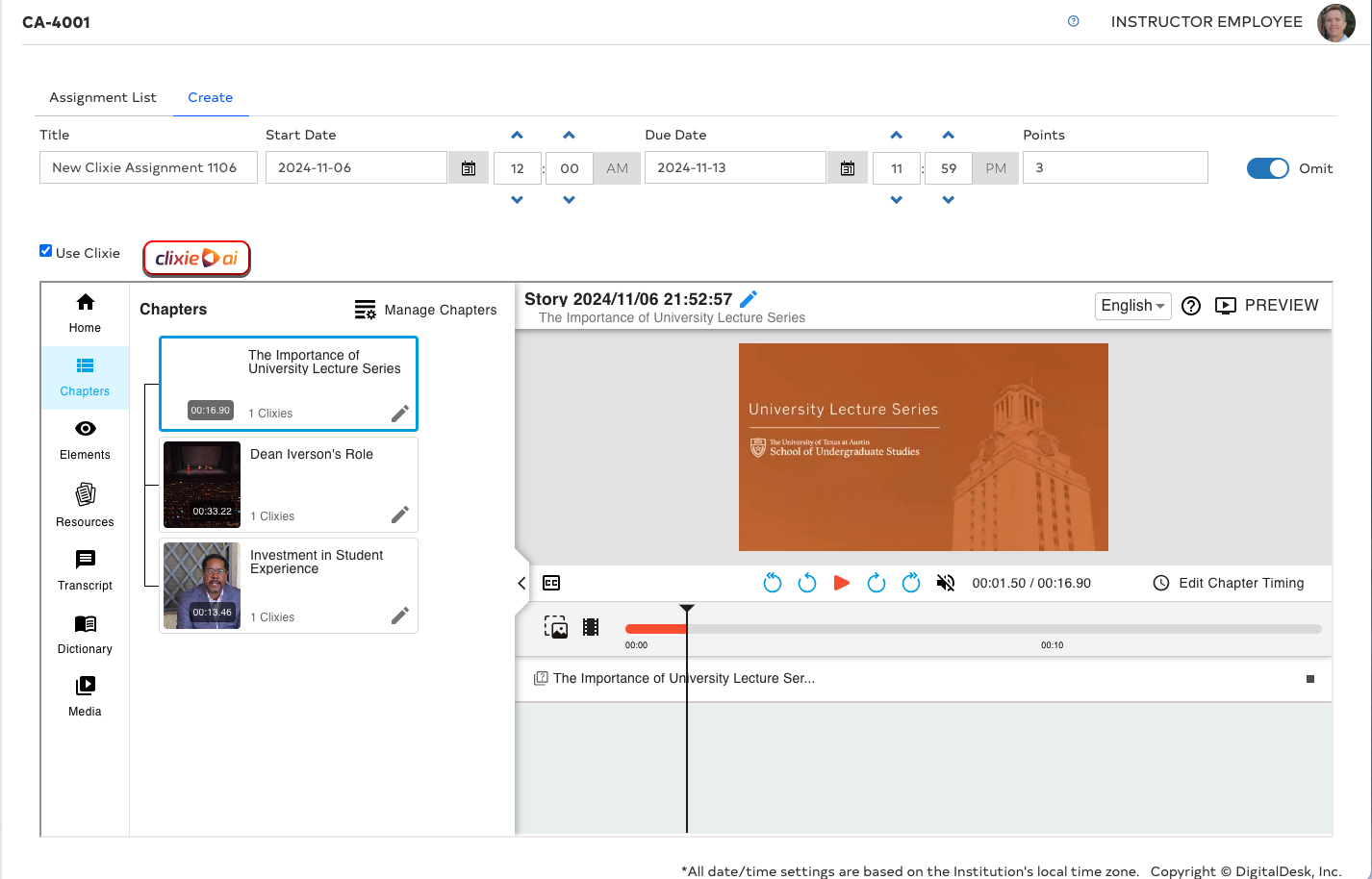 DigitalDesk delivers rich, interactive video content designed to captivate learners and elevate their educational experience.