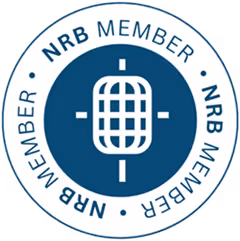 NRB Member logo representing affiliation with the National Religious Broadcasters