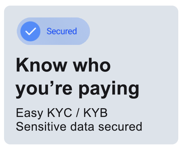 Know Who Your're Paying badge