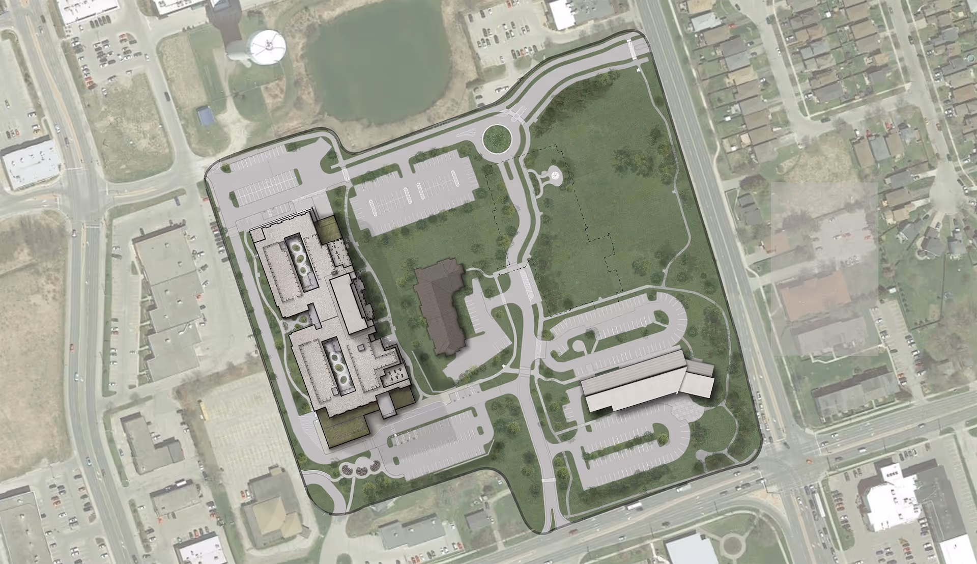 Golden plough lodge LTC archives site top view