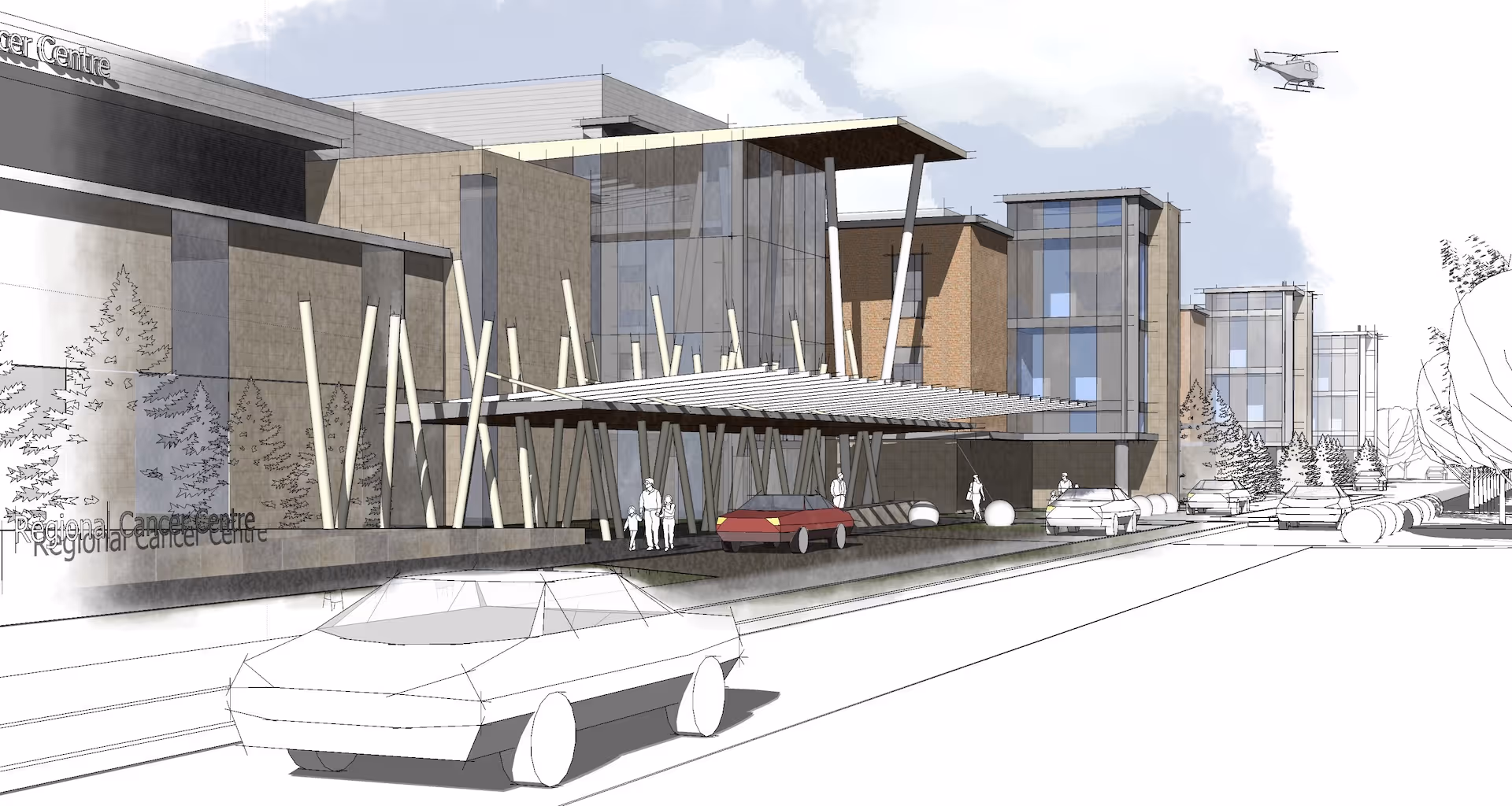 Royal Victoria Hospital Rendering