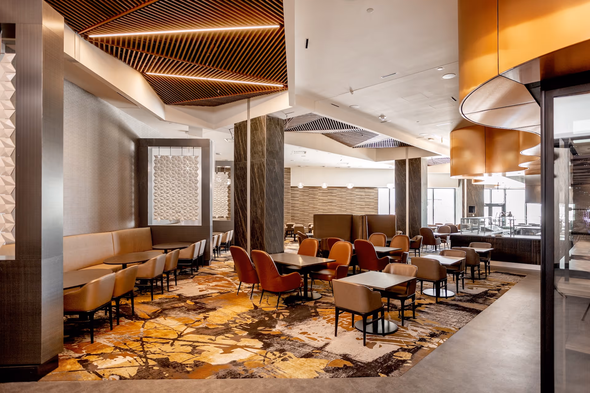 casino resort toronto copperhorn restaurant interior seating