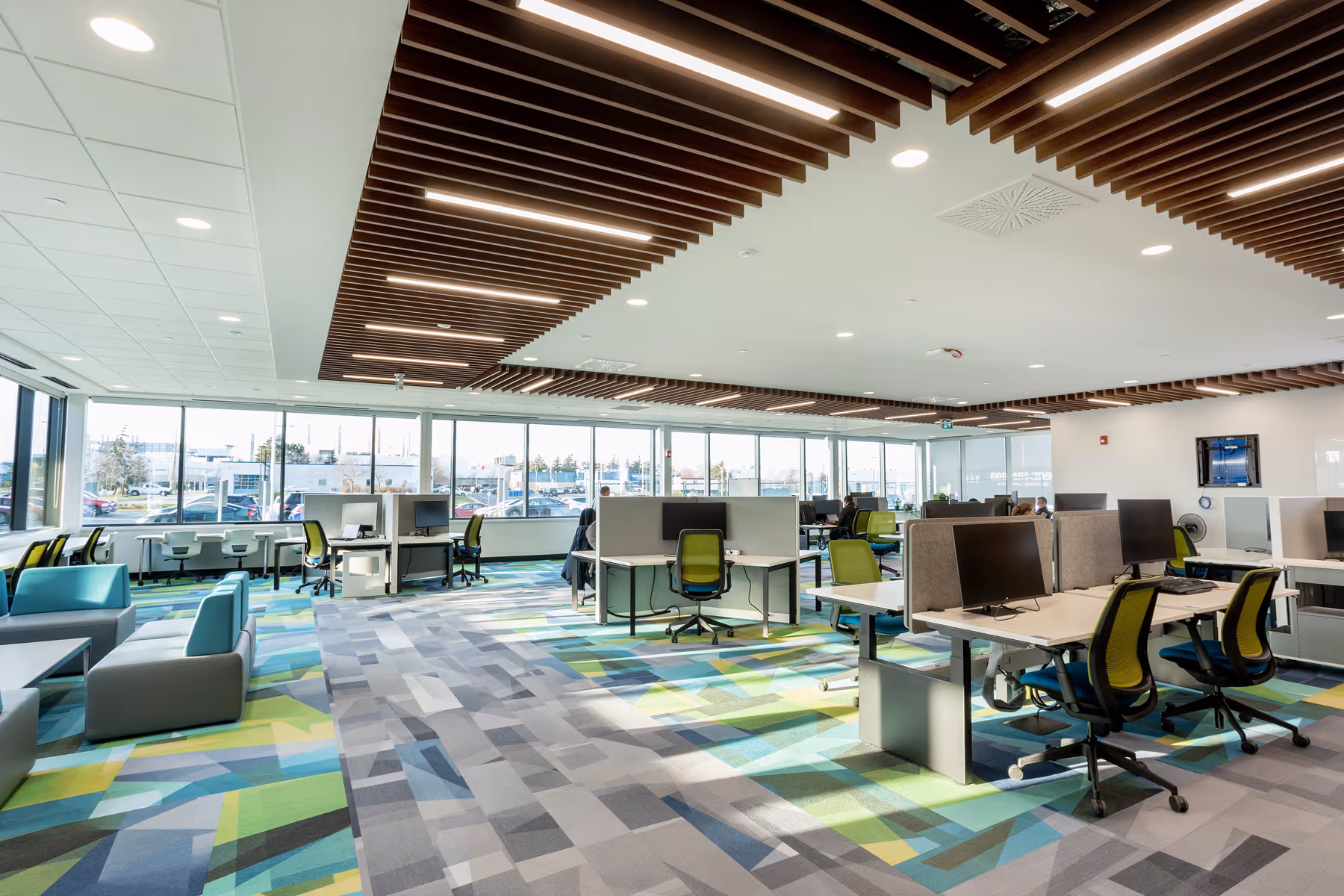 Office building interior