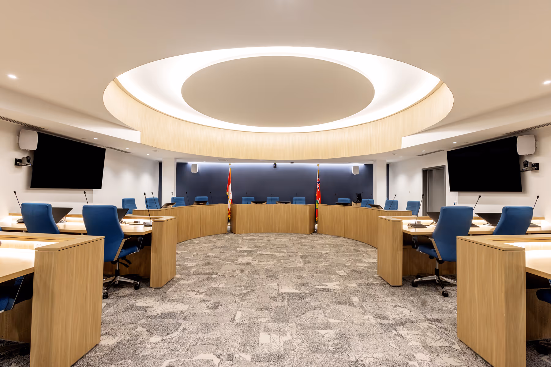Saugeen Shores Council Chambers Interior