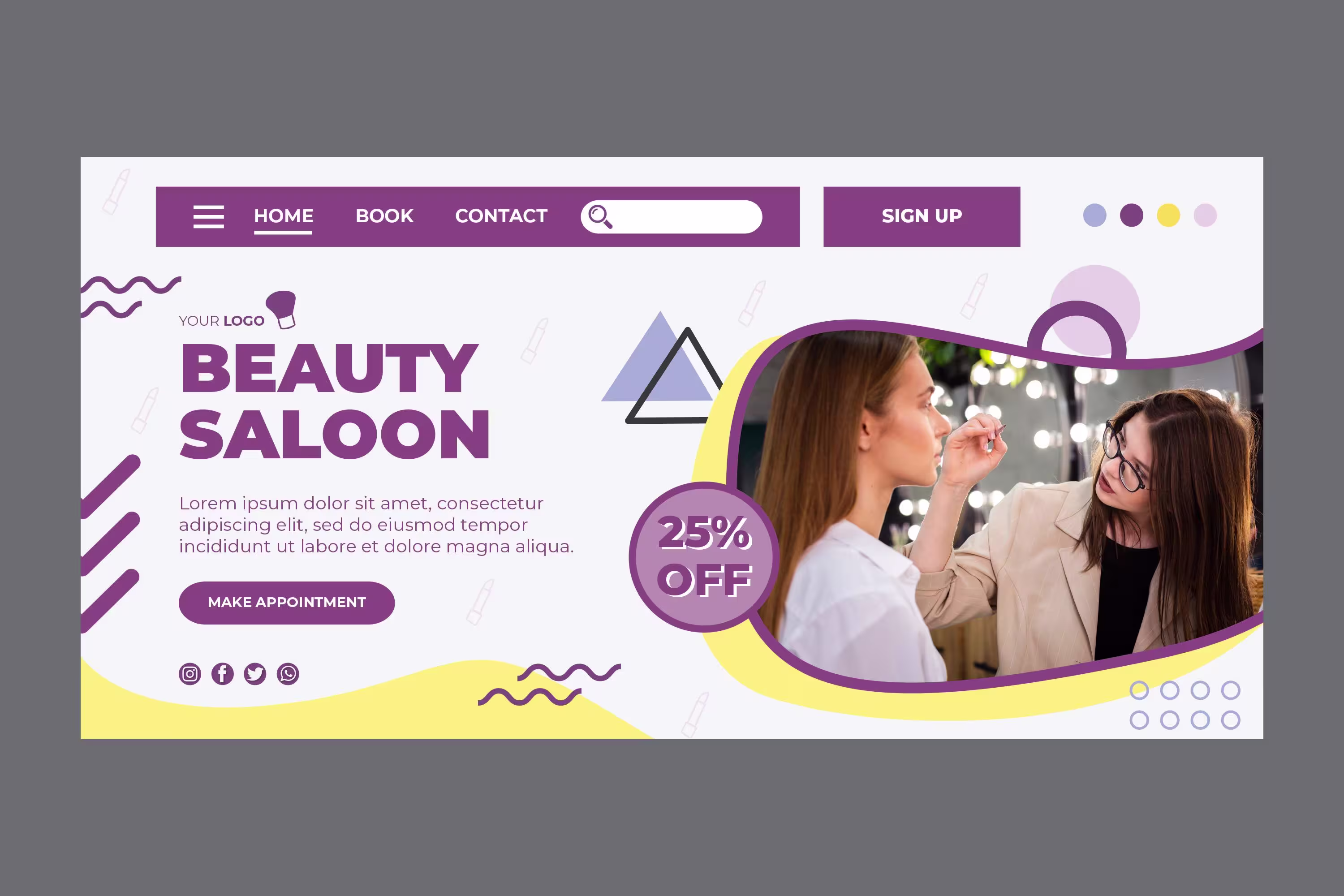 Imagen de landing page creada por Bohemia Web