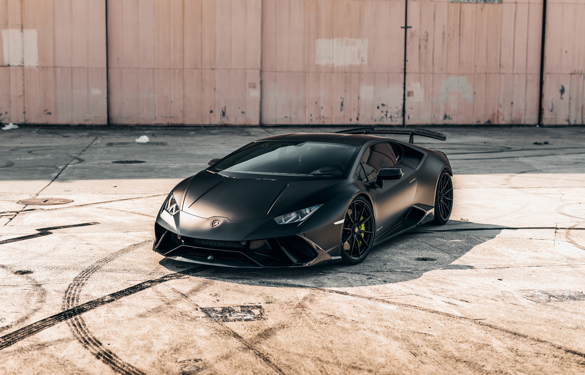 Ceramic coating applied to a vehicle