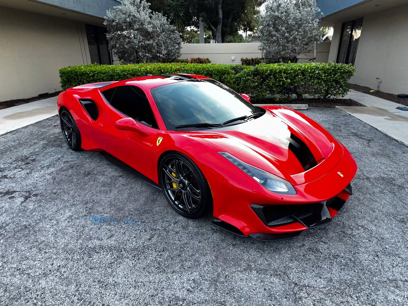 Tesla with window tint applied