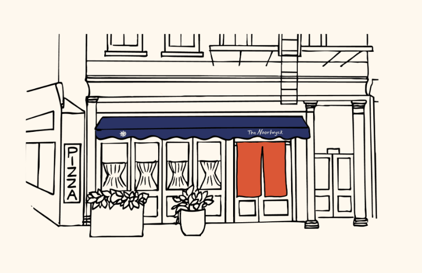 Exterior of our second site cafe ASANO