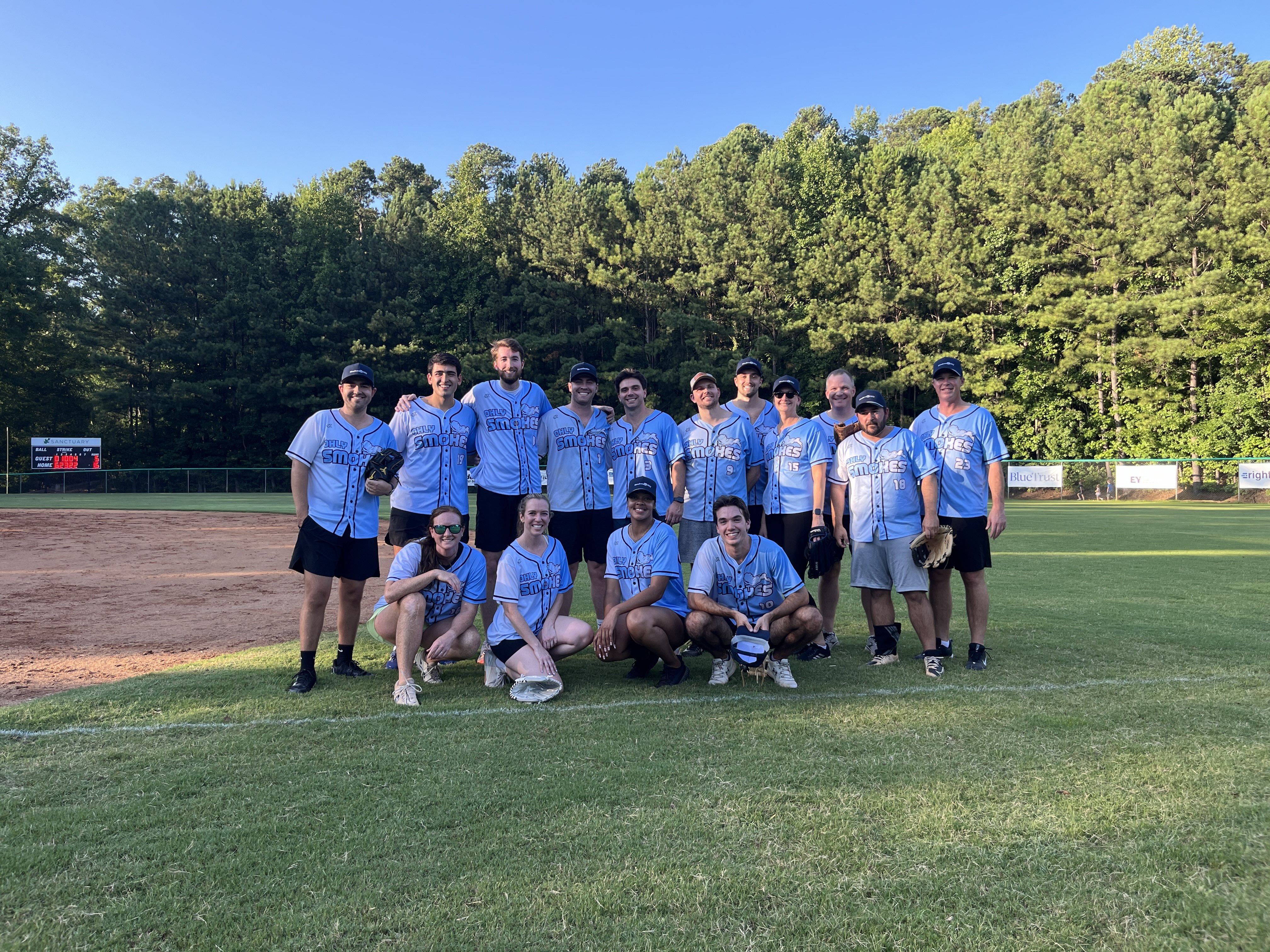 Ohly Smokes Softball Team