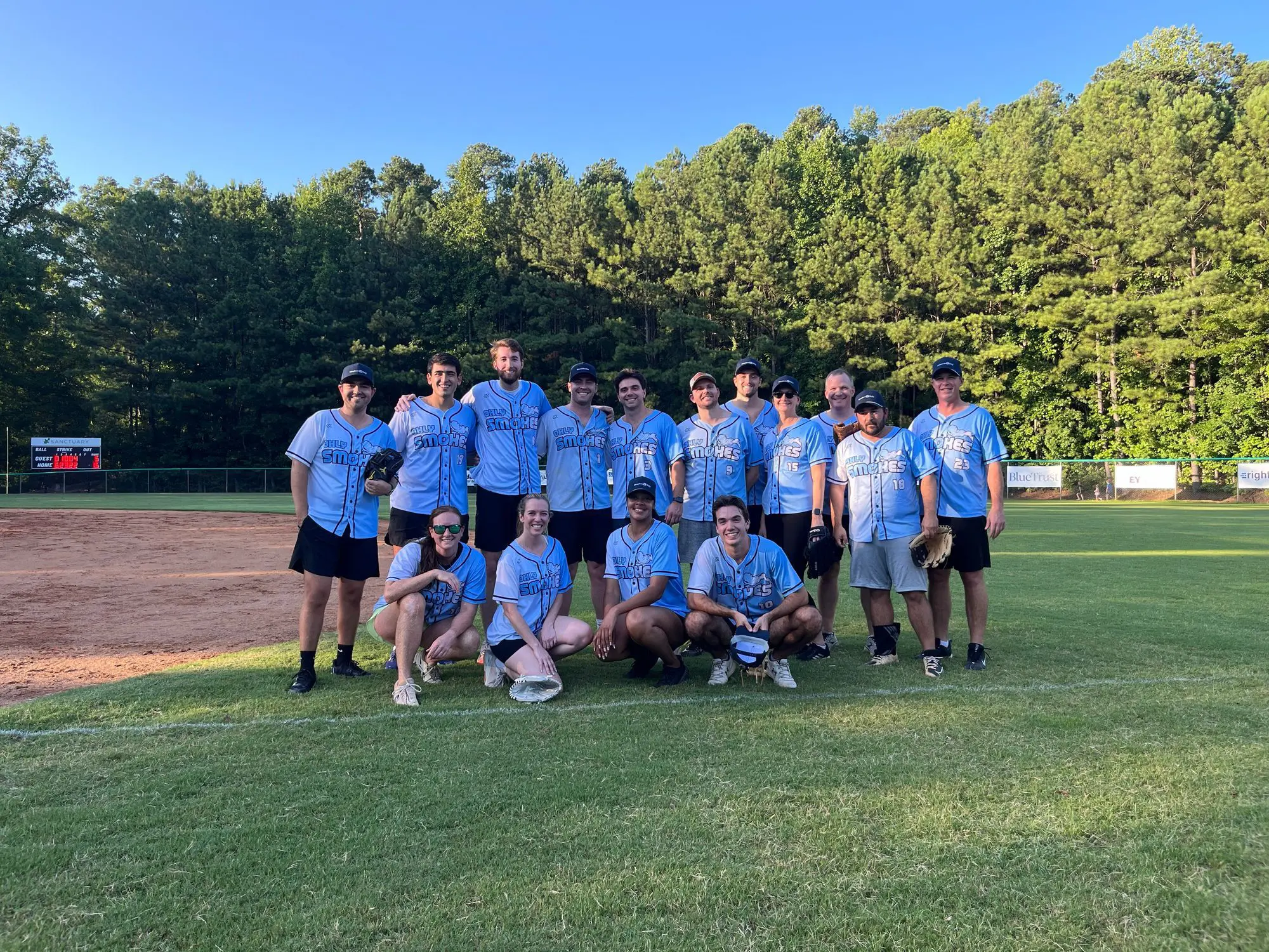 Ohly Smokes Softball Team