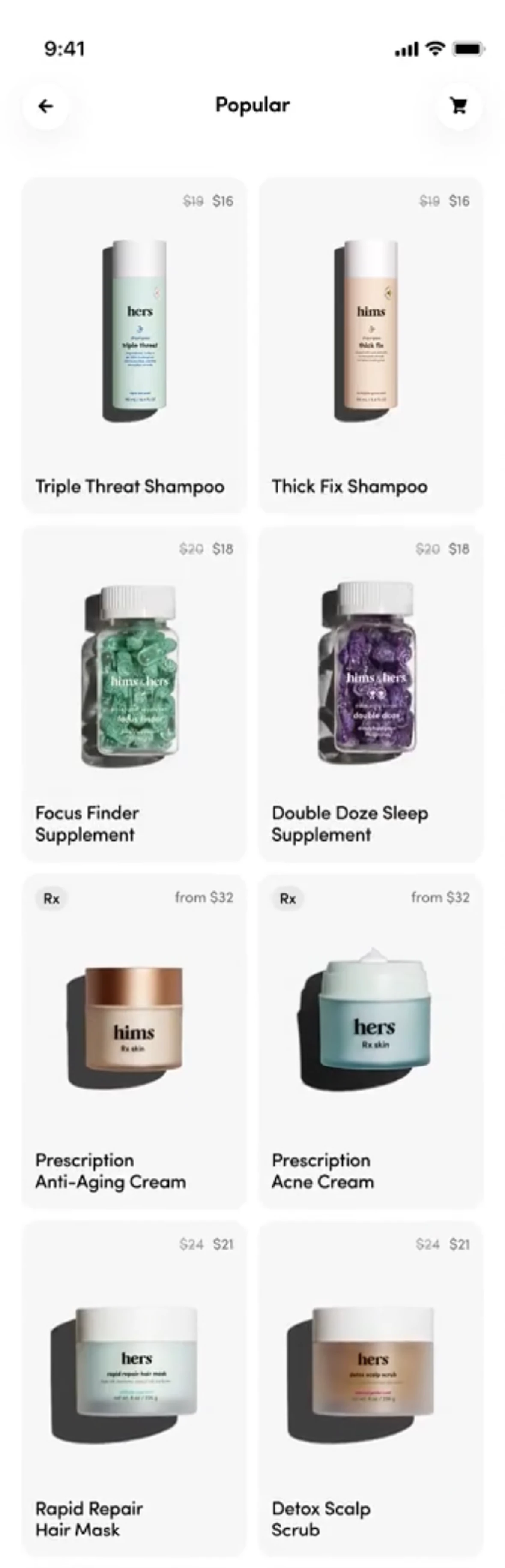 Pharma e-commerce store