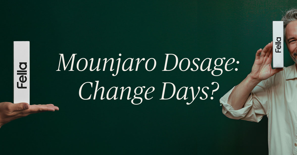 can i change the day i take mounjaro