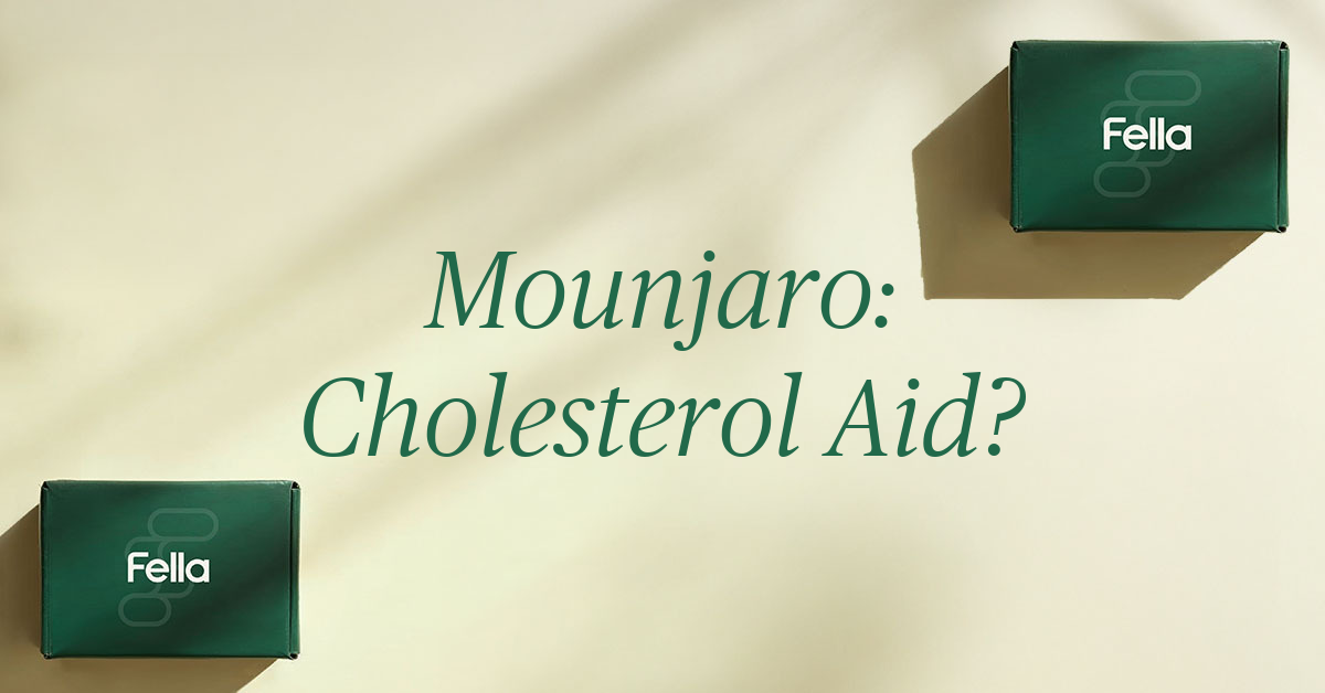 does mounjaro help with cholesterol