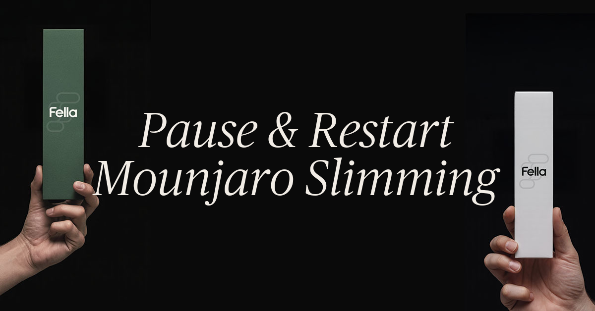 stopping and restarting mounjaro weight loss