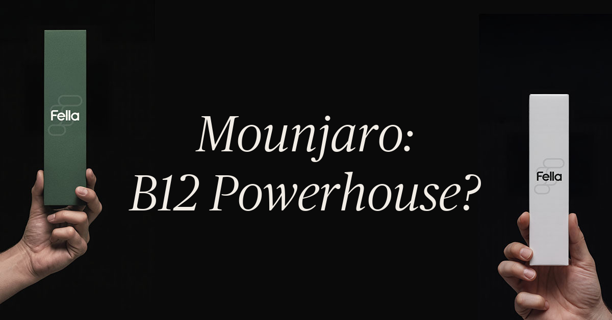 does mounjaro contain b12