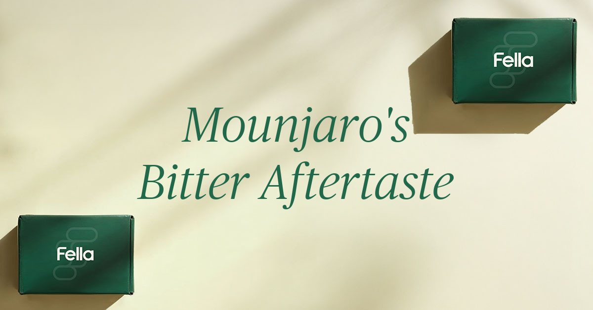 mounjaro bad taste in mouth