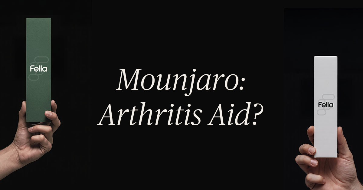does mounjaro help with arthritis