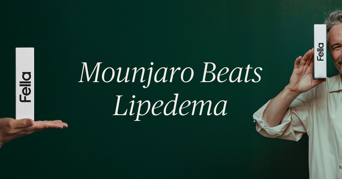 does mounjaro help with lipedema