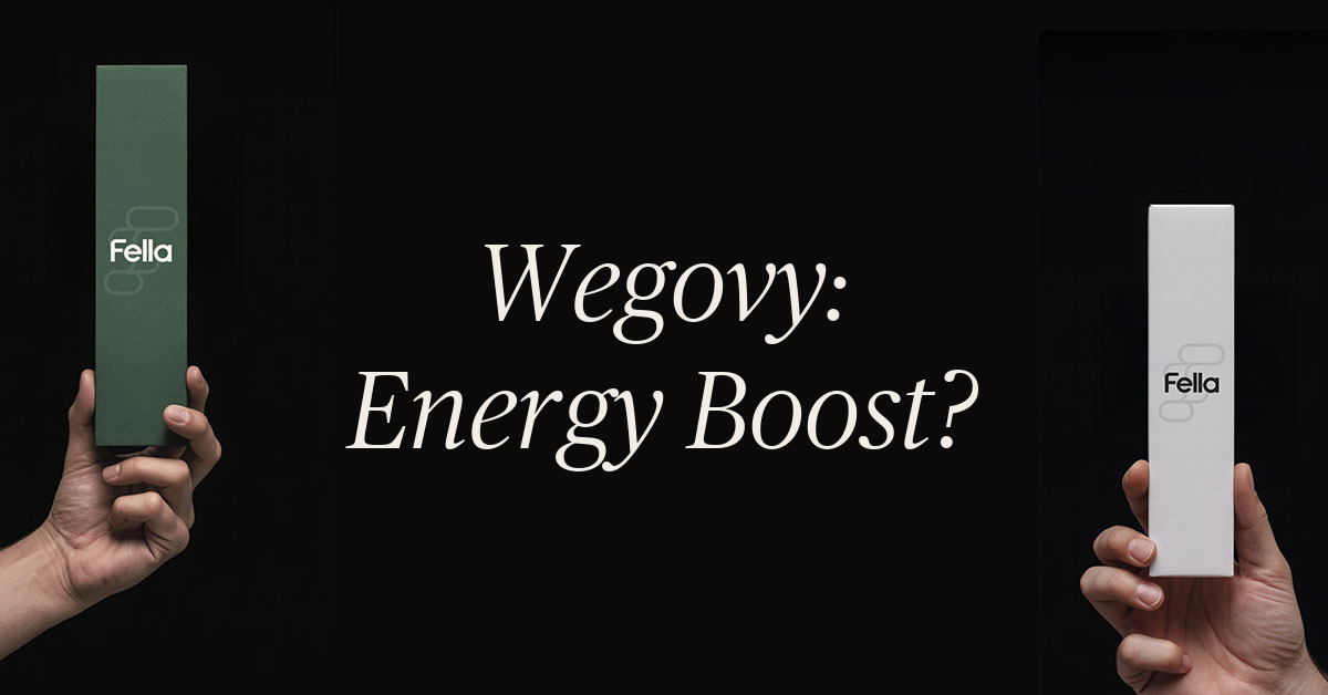 does wegovy give you energy