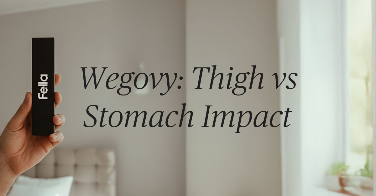 wegovy in thigh vs stomach