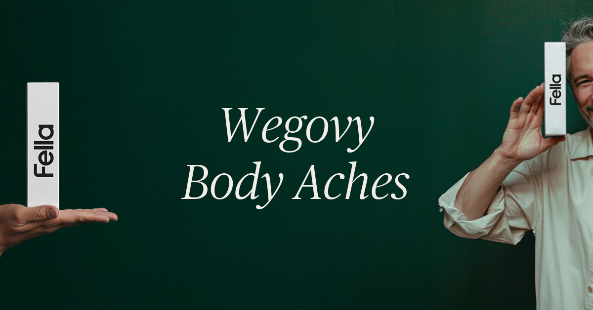 wegovy body aches