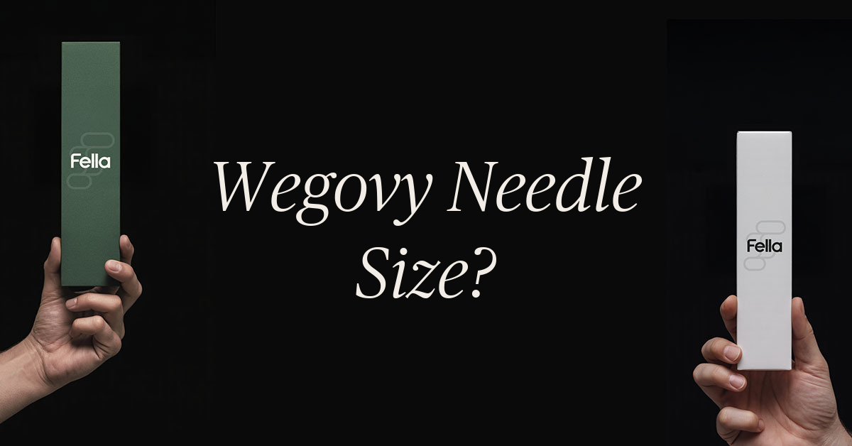 how big is the wegovy needle