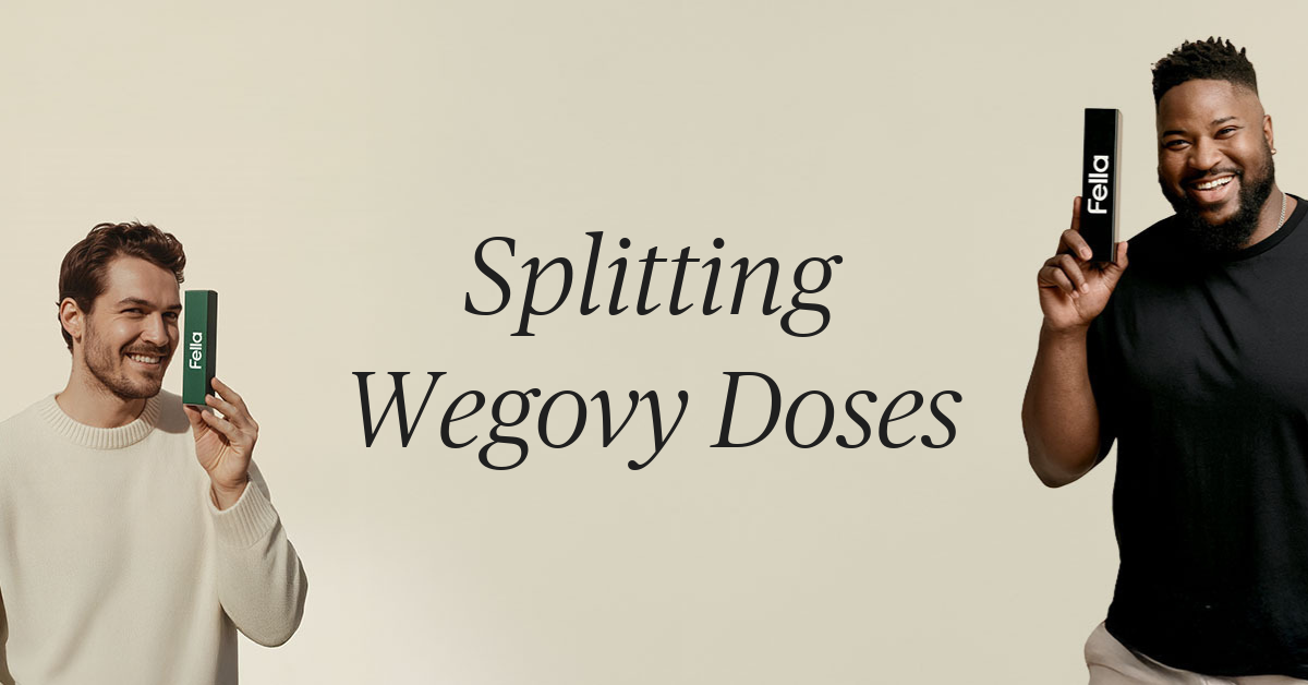 splitting wegovy doses