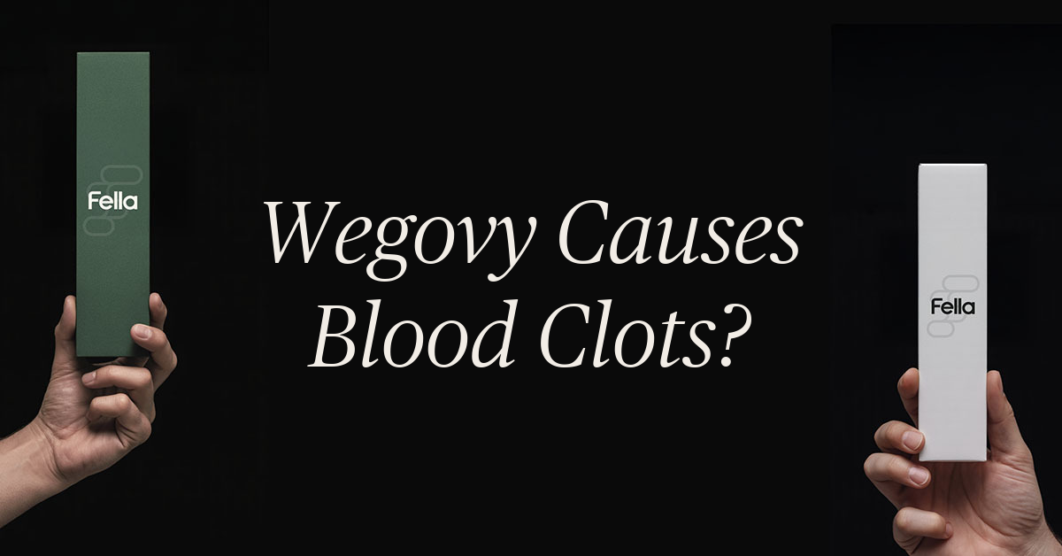 does wegovy cause blood clots