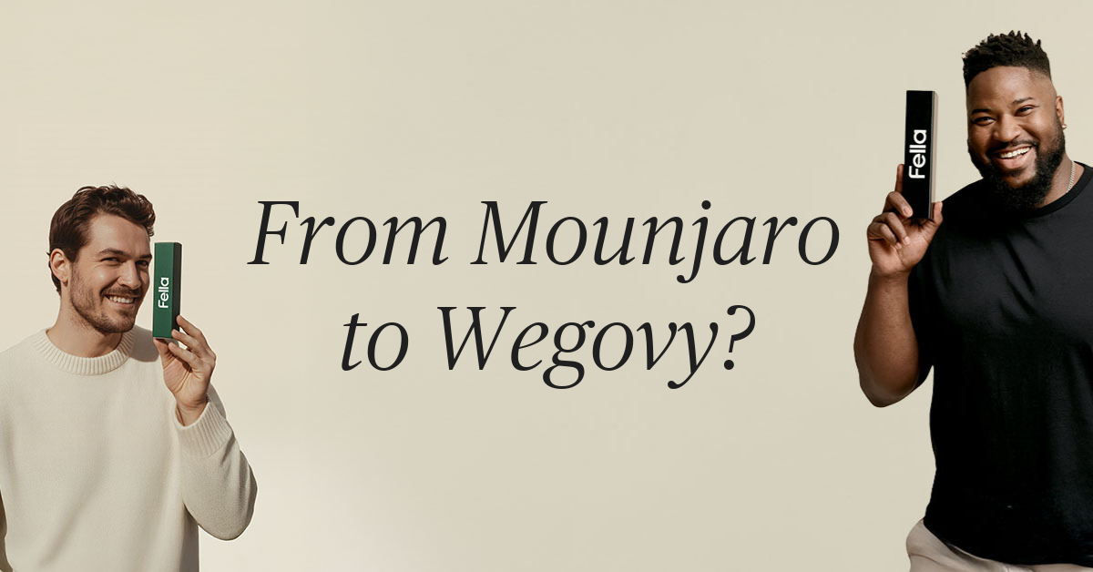 can you switch from mounjaro to wegovy