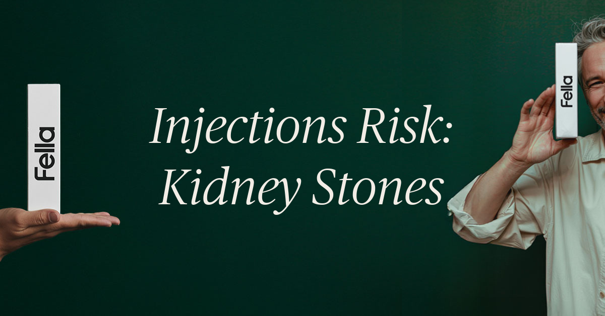 do weight loss injections cause kidney stones