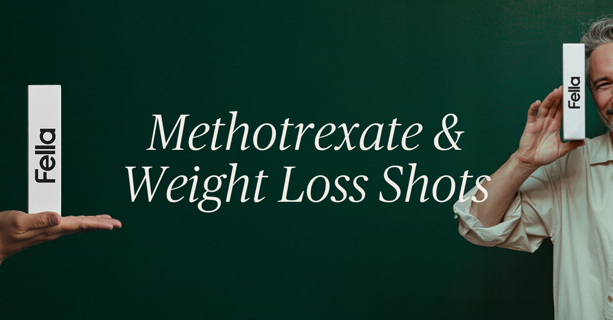 can i take weight loss injections with methotrexate