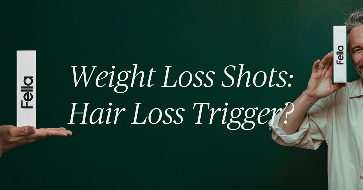 does weight loss injections cause hair loss