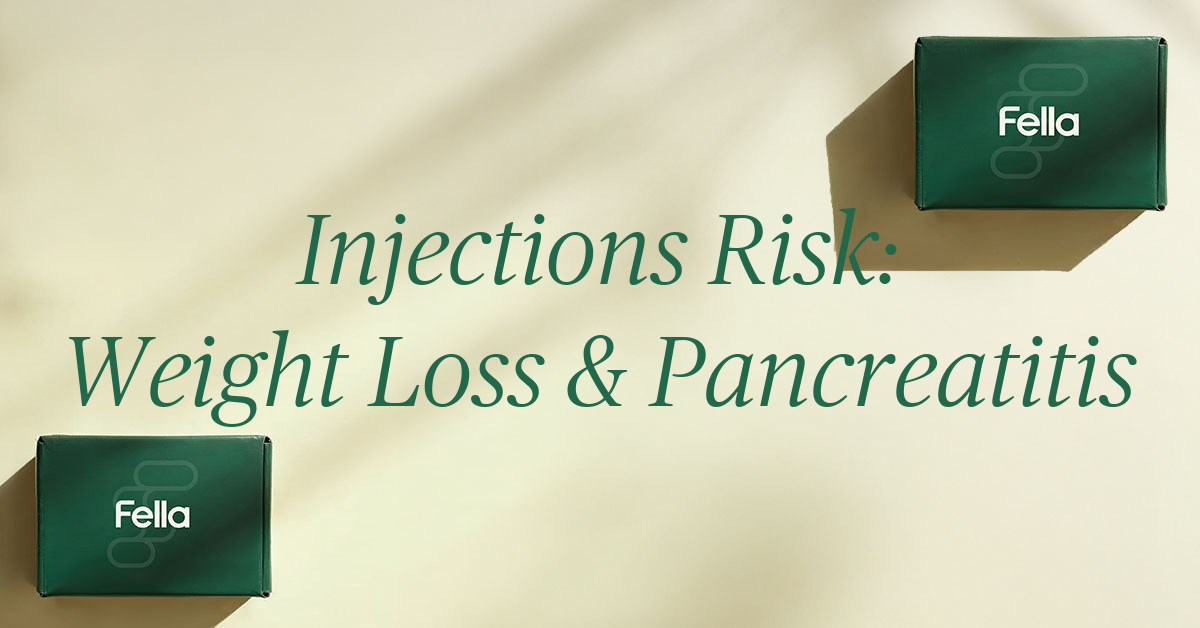 can weight loss injections cause pancreatitis